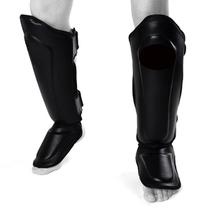 Original de coussinets shininstantané, protection pour la boxe MMA et les jambes de kick avec double coussin et du cuir - Product Image 4