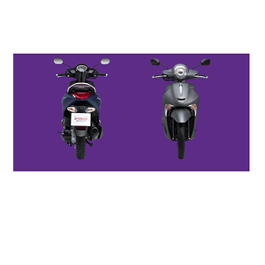 Best PRICE !!! Top quality scooter motorcycle 125cc (Janusd Premium) Grey/ Blue/ White - Product Image 1