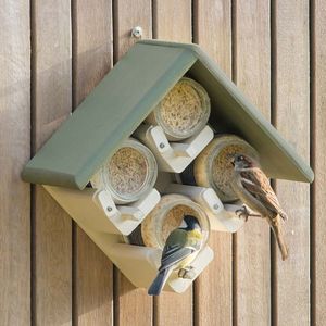 OFERTA ESPECIAL: Comederos de Madera HLC para Pájaros Silvestres, Automáticos, Ecológicos, Cuadrados - Product Image 3