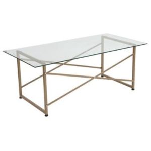 Table basse moderne de luxe avec dessus en marbre et cadre de base carré MS Prix pour meubles de salon contemporains - Product Image 3