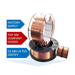 China mig schweißen draht hersteller ER70S-6 solide mig draht SG2 CO2 gas schweißen draht 0.8mm 5kg soldadura mig er70s-6
