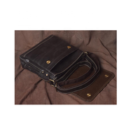 Echt Lederen Messenger Bag Voor Mannen Crossbody Stijl