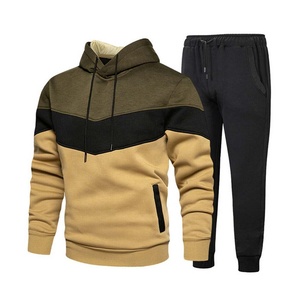Conjunto Deportivo PIHA para Hombre, Cómodo para Correr, Chaqueta y Pantalones Deportivos, Poliéster/Algodón, 2 en 1, Invierno, con Bolsillos con Cremallera - Product Image 1