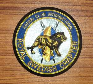 Blazer táctico Insignias para coser Personalizado Sueco Bordado a mano Emblema Crest Tela Fabricante al por mayor Insignias baratas personalizadas - Product Image 2