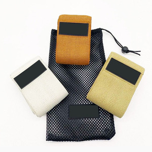 Bandas de resistencia de tela con logotipo personalizado, equipo de gimnasio, bandas de goma elásticas para entrenamiento, Yoga, deportes, Fitness, cadera, venta al por mayor - Product Image 1