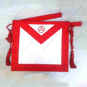 Delantal Cuadrado Masónico de Cuero Ecológico con Talla Personalizada - Product Image 2