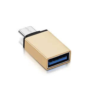 OTG USB tipi C adaptörü 3.0 tip C erkek USB 3.0 dönüştürücü kadın USB bir veri şarj cihazı adaptörü