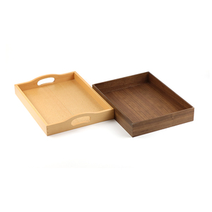Bandejas de Madera de Haya Modernas con Acabado Barnizado, Color Personalizado OEM, Precio Competitivo, Venta al por Mayor, Hechas en Vietnam - Product Image 1
