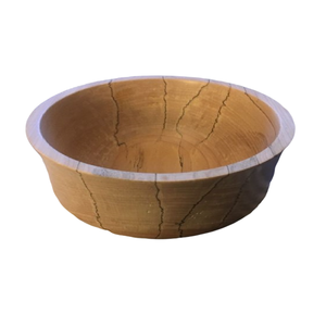 Home <b>Dinnerware</b> Wooden Salad and Food Serving Bowl Brown Color Customized Size Solid Wood Kitchen Serving Bowl - Product Image 3