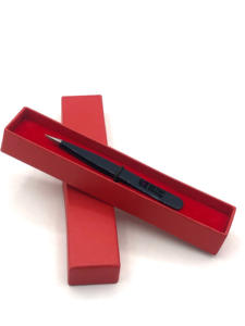 แหนบต่อคิ้วปลายสีเงินปลายแหลมเคลือบผงเที่ยงคืนใช้ทำโลโก้ได้ตามต้องการ - Product Image 5