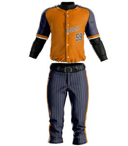 Conjunto de camiseta de béisbol de malla para hombre, LOGO personalizado, barato, venta al por mayor - Product Image 4