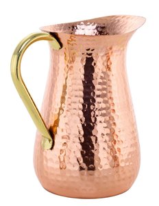 Hammered <b>Copper</b> Jug Big Size Excellent Quality Classic Style Metal <b>Copper</b> Jug for Garden - Product Image 3