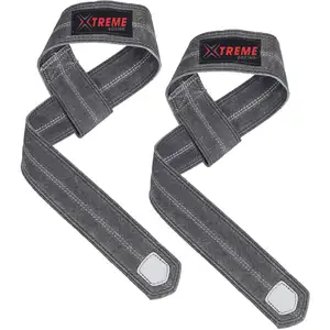 XTREME GEAR Lifting Wrist Straps for Weightlifting, Bodybuilding, Powerlifting, Strength Training, & Deadlifts