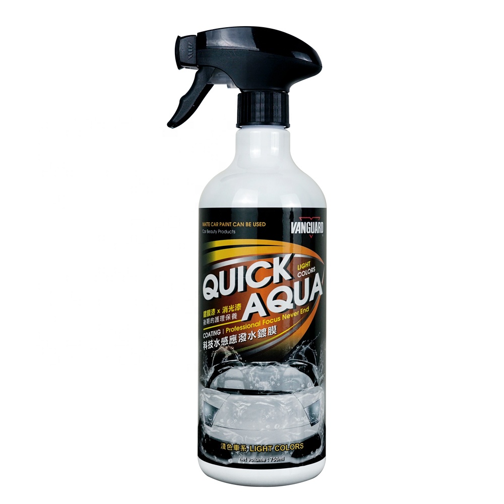 Автомобильный водоотталкивающий спрей QUICK AQUA для легких цветов