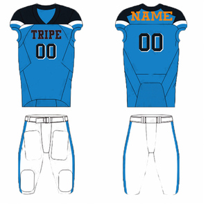 Soccer Sport Wholesale American Football Jerseys Pants Custom Sublimation Printed Short Sleeve 100% Polyester Plus Size Uniform - Product Image 6