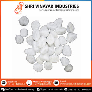 Pierre de galet blanc de meilleur fournisseur de quantité en vrac disponible au prix de gros - Product Image 3