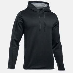 Shemax 2024 OEM New Fashion Made in Pakistan Top Quality Best Selling Custom Wholesale <b>Fleece</b> Double Threat Hoodie <b>Black</b>/Steel - Product Image 4