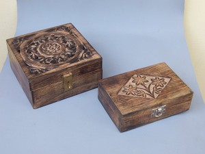 Chất Lượng Cao Làm Bằng Tay Bằng Gỗ Âm Dương Khắc Hộp Đặt 3 Trang Trí Nhỏ Tiền Hộp Gỗ Thủ Công Mỹ Nghệ Bằng Gỗ Hộp Tường Dấu Hiệu - Product Image 6