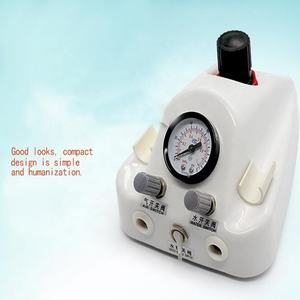 Unité de turbines dentaires portables, fonctionne avec une seringue à 3 voies, commande pneumatique, interrupteur au pied, irrigateur buccal, kit d'outils de blanchiment des dents - Product Image 5