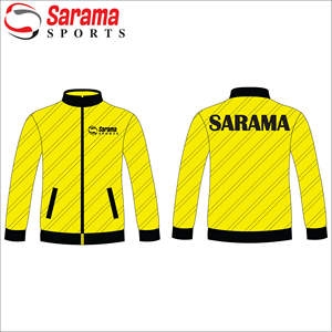 Vestes de piste de sport sublimées OEM personnalisées vestes coupe-vent en gros avec une bonne qualité et un design dernier cri, - Product Image 2