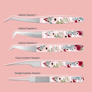 Pincettes de cils Volume russe, pinces à épiler, pour Extensions de cils et fournitures de beauté professionnelles, nouvelle collection 2022 - Product Image 2