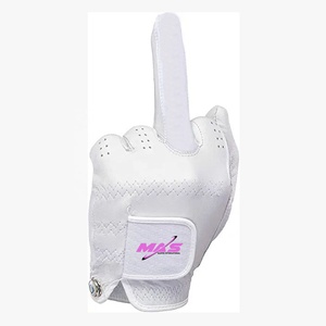 Guantes de golf XXXL para hombre con logotipo personalizado con piel auténtica Cabretta, Palma suave, material blanco, color OEM, personalizable para hombre y mujer - Product Image 2