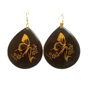 ต่างหูทรงหยดน้ำ ดีไซน์ชนเผ่า ชุบทอง ทำจากโลหะผสมเคลือบอีนาเมล สไตล์คริสเตียน ทันสมัย ขายส่ง เครื่องประดับสำหรับผู้หญิงและเด็กผู้หญิง - Product Image 4