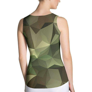 Camiseta informal sin mangas con cuello redondo para mujer, diseño sin mangas transpirable de talla grande - Product Image 6
