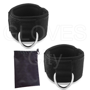Gants de gymnastique rembourrés en néoprène unisexes avec sangles de cheville, logo personnalisé, musculation, fitness, sécurité, ville - Product Image 2
