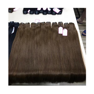 ชิดหนังกำพร้านามสกุลผมมนุษย์กระดูกตรงการรวมกลุ่มในราคาขายส่ง-เวียดนามผม - Product Image 1