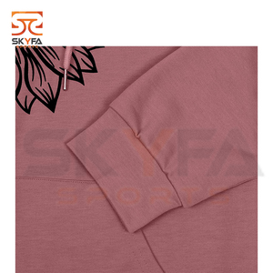 custom embroidery plain unisex cheap price Cotton/polyester graphics hoodies men's hoodie - Product Image 6