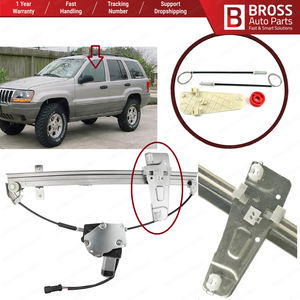BWR5426 Juego de reparación de regulador de ventana puerta delantera izquierda para Grand Cherokee MK2 WJ WG 1998-2005 55076467AB Bross Auto Parts - Product Image 6