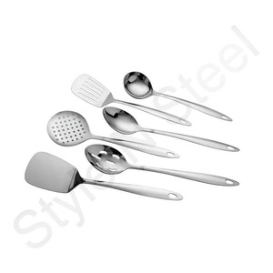 Juego de Herramientas de cocina de acero inoxidable, un dólar, artículos de tiendas, una Euro, artículos de tiendas, una libra - Product Image 4