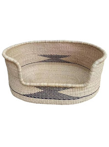 Best Seller Handwoven Wicker Rattan Seagrass Pet Bed <b>Baskets</b> for Dogs and Cats Seagrass Pet House - Product Image 6