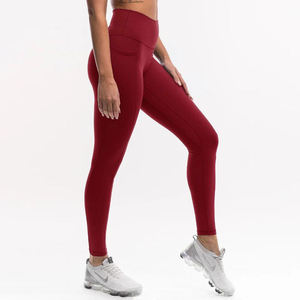 Mallas sin costuras de entrenamiento para mujer, pantalones de Yoga, levantamiento de cintura alta, deporte - Product Image 1