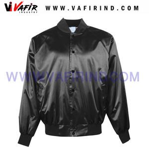 Blouson d'hiver en Satin pour hommes, personnalisé, vente en gros - Product Image 5