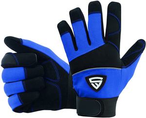 Gants de travail mécaniciens de sécurité pièces, gros gants de Protection des mains lourds, constructeur de jardinage, multi-usages réglables, vente en gros - Product Image 1