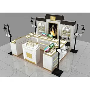 Fashional parfum display-ständer mit parfüm shop interior design für verkauf