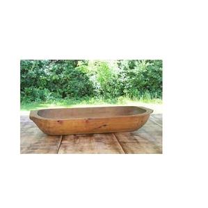 Eco Friendly Natural Handmade Acacia <b>Wooden</b> Dough Serving Dough Bowls <b>Set</b> Wholesale for Large Size and Handle - Product Image 6