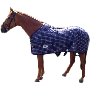 VOULEZ VENDRE des tapis de cheval Navy Turnout COULEUR BLEU ROUGE MARRON NOIR EN DOLLAR 15 TAILLE 5'3 5'6 5'9 6'0 6'3 6'6 6'9 7'0 - Product Image 1