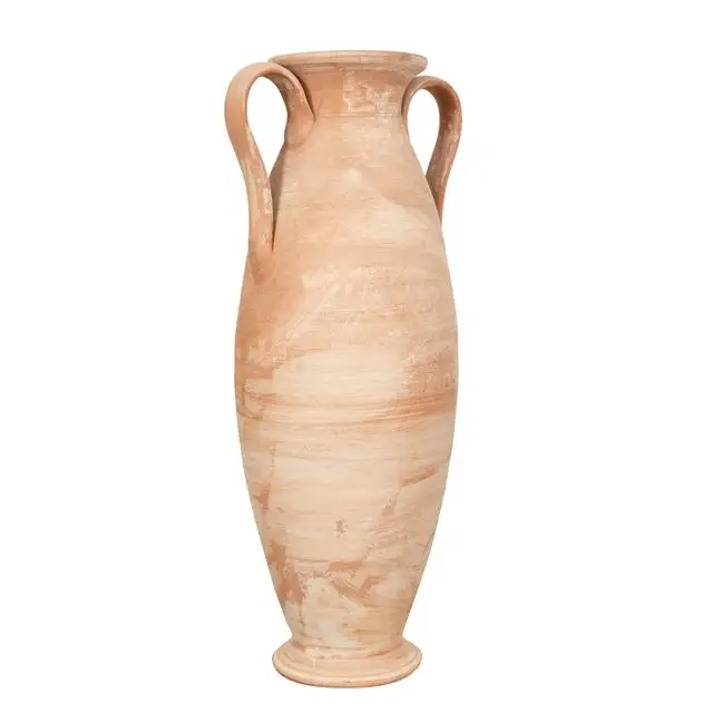 הטוב ביותר למכור למעלה איכות דקורטיבי ופונקציונלי גן amphorae טוסקנה טרקוטה אגרטלים 100x39x42 cm Biscottini עבור קמעונאות