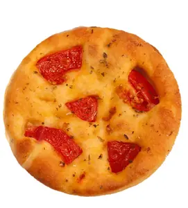 Padaria de pizza confeitaria italiana premium, peça cozida premium de tomate fresco 100 g pugliese frozen para fornecedor