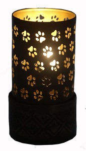 METAL KEEPSAKE <b>CANDLE</b> URN DESIGNER <b>CANDLE</b> ASHES ENGRAVED TIE LIGHT American Style Metal <b>Memorial</b> <b>Candle</b> Urn - Product Image 6