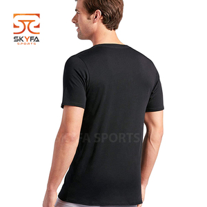 short sleeve T-shirt for men round neck soft & breathable factory wholesale - Product Image 1