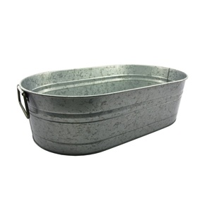Top custom <b>large</b> antique finished galvanized metal <b>planter</b> wholesale manufacturer and exporter unique finished iron metal - Product Image 4