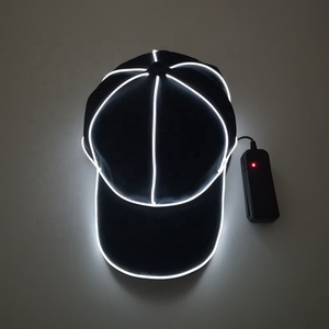 Venta al por mayor, cable luminoso, moda, disfraz, fiesta, <span class=keywords><strong>EL</strong></span> flash, tapa de luz led - Product Image 4