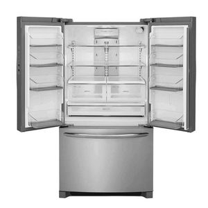 Réfrigérateur-congélateur à <span class=keywords><strong>porte</strong></span> française de style américain, 525L, OEM, économie d'énergie, inverseur, sans givre - Product Image 1