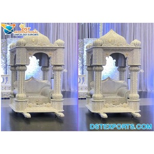 Amariya Marroquí de Lujo para Entrada Nupcial, Decoración de Boda Ligera de Metal y Madera, Tamaño Personalizado, DST EXPORTS - Product Image 1