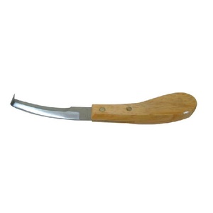 Manche en bois couteau drôle avec bord droit, fait en acier inoxydable de qualité allemande - Product Image 6