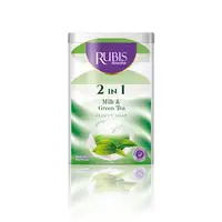 RUBIS-4x110 gr sabun bir fincan-YEŞİL ÇAY